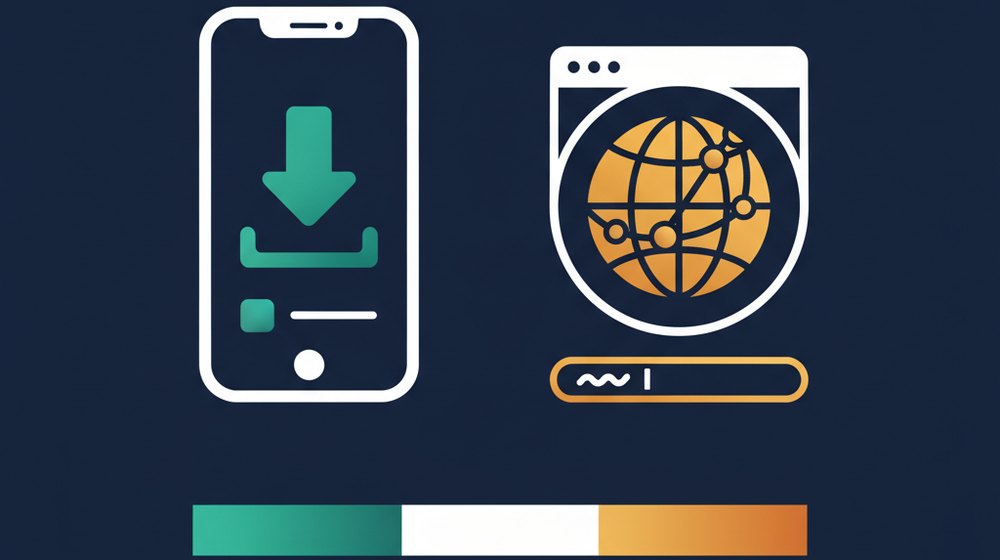 Native app vs mobile browser comparison for Irish casino players